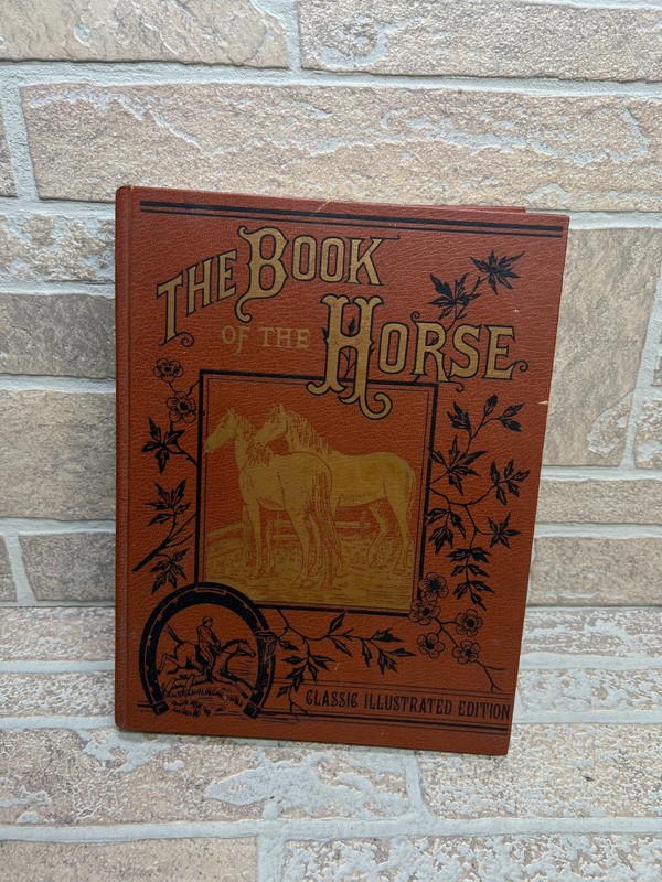 The Book of the Horse Classic Illustrated Edition Bonanza Books Hardcover