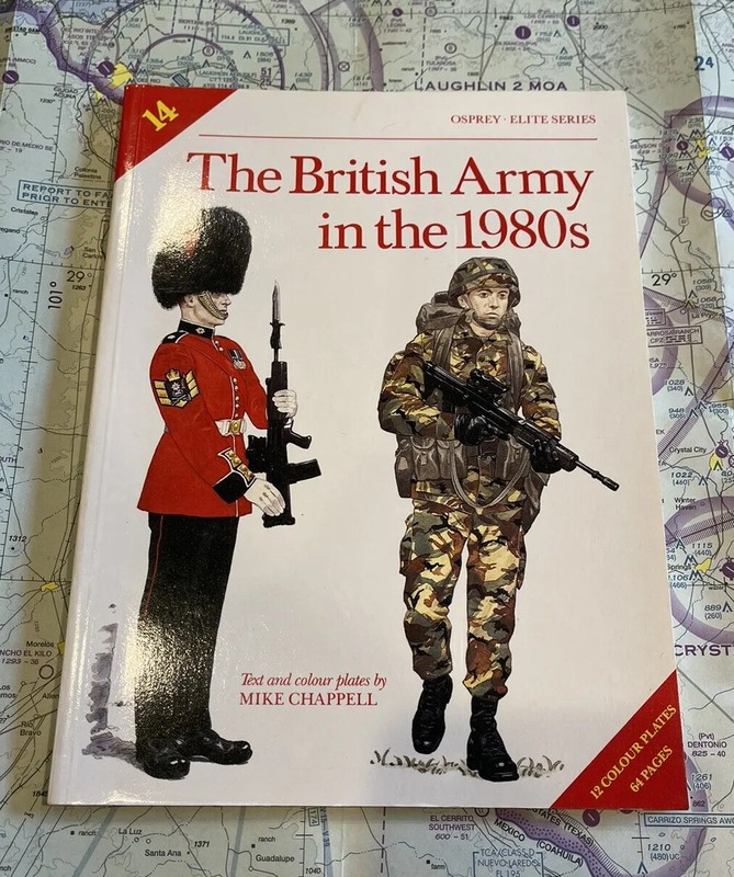 Osprey The British Army in the 1980s Book 14 / Mike Chappell Paperback
