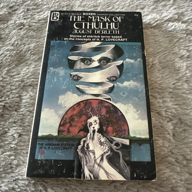 The Mask of Cthulhu August Derleth 1971 Boxer Horror Collection Paperback First