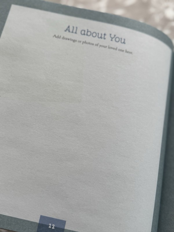 Memory Book : A Grief Journal for Children and Families by Joanna Rowland (2020, gallery