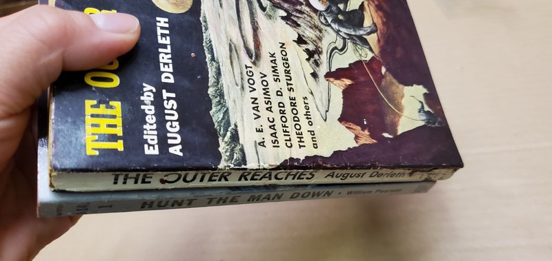 Hunt The Man Down By William Pearson/The Outer Reaches By August Derleth gallery