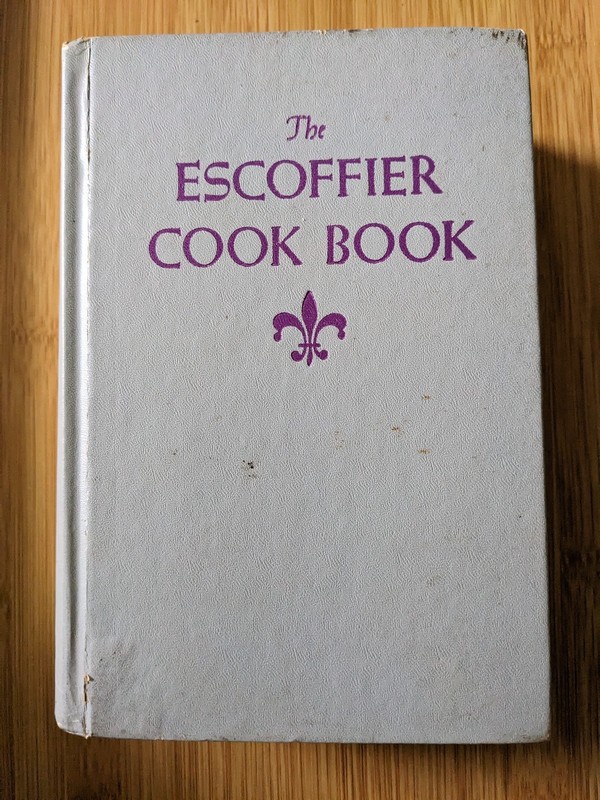 The Escoffier Cook Book by Auguste Escoffier, 1969 Hardcover