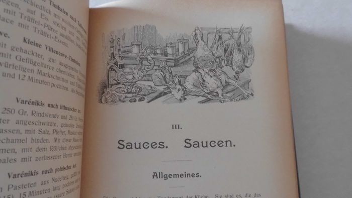 Kochkunst-Führer Handbuch der modernen Küche von A. Escoffier 1904 (- Kochbuch k gallery