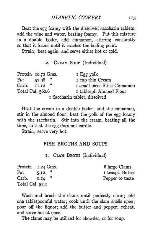 1917 Diabetic Cookery Vintage Cook Book 162 Pages gallery