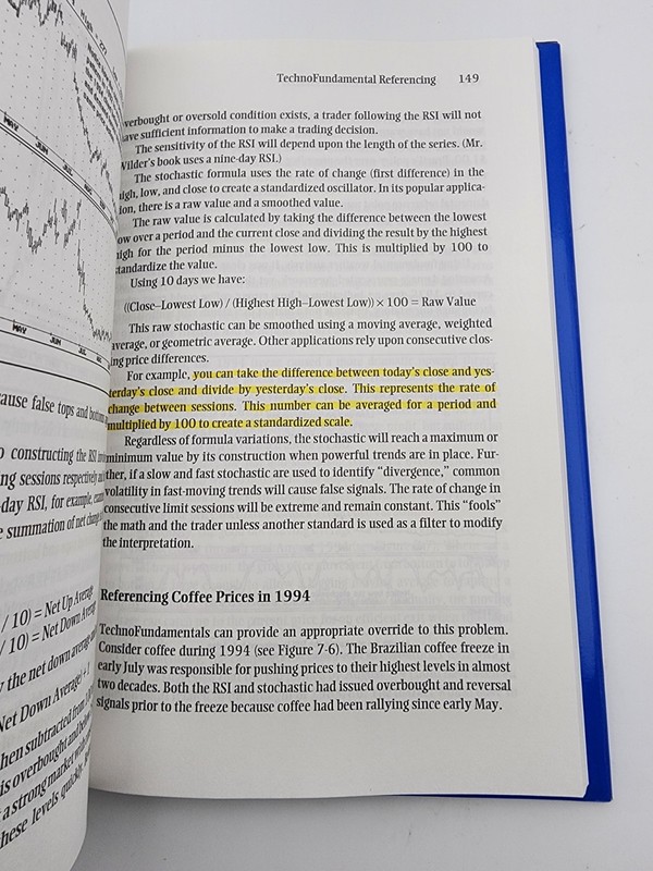 TechnoFundamental Trading by Philip Gotthelf (1994, Hardcover) gallery