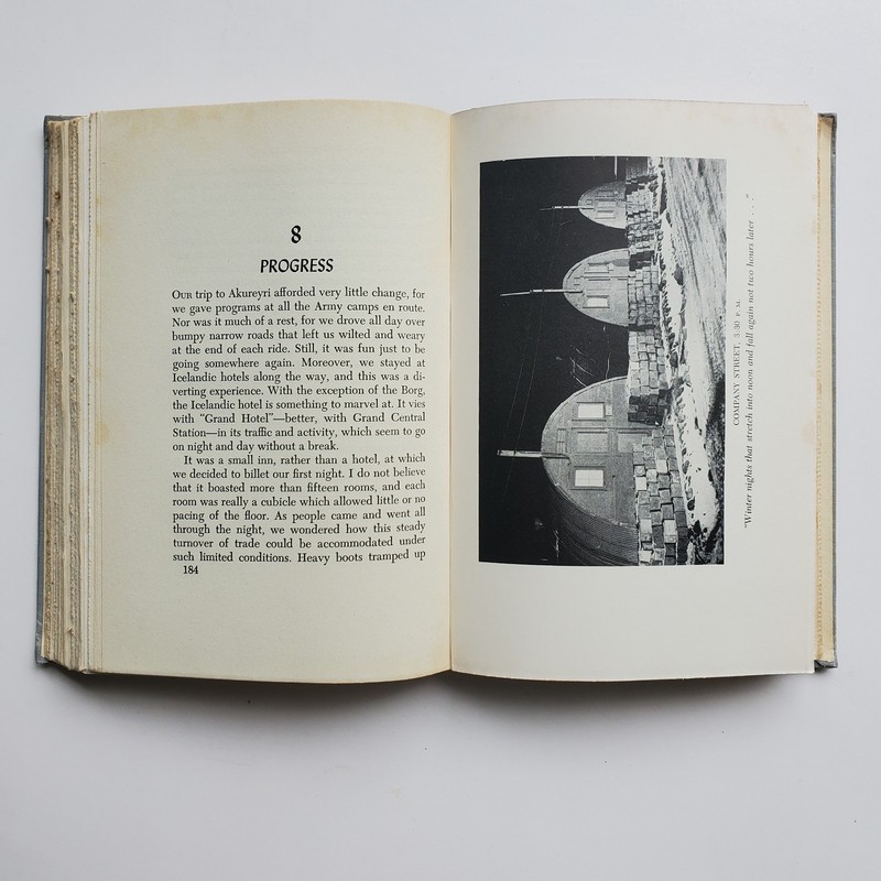 They Sent Me to Iceland Jane Goodell 1943 Hardcover Red Cross WWII History gallery