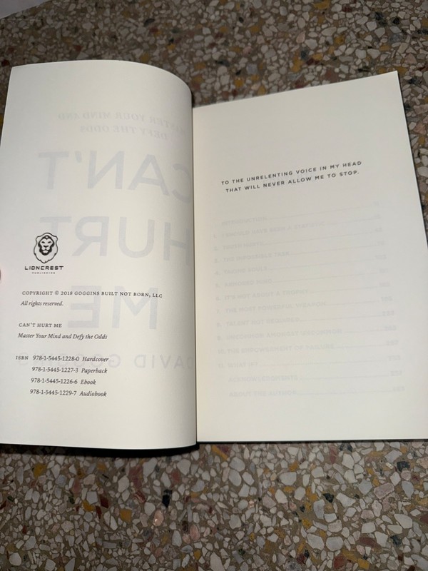 Can't Hurt Me : Master Your Mind and Defy the Odds by David Goggins (2018,... gallery