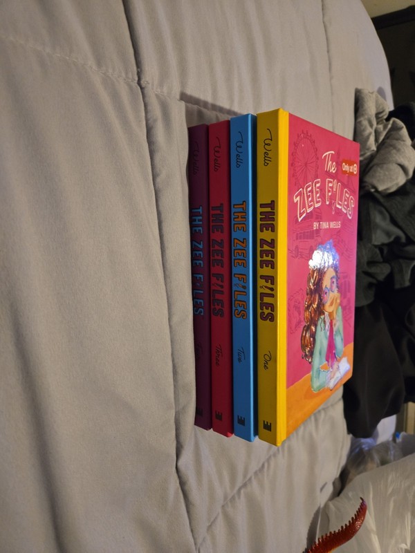 The Zee Files by Tina Wells - Set / Lot of 4 Hardcover Books - Volumes 1 2 3 4 gallery
