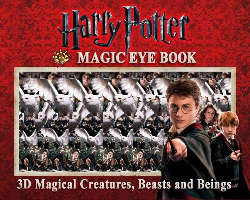 Harry Potter Magic Eye Book: 3D Magical Creatures, Beasts and Beings