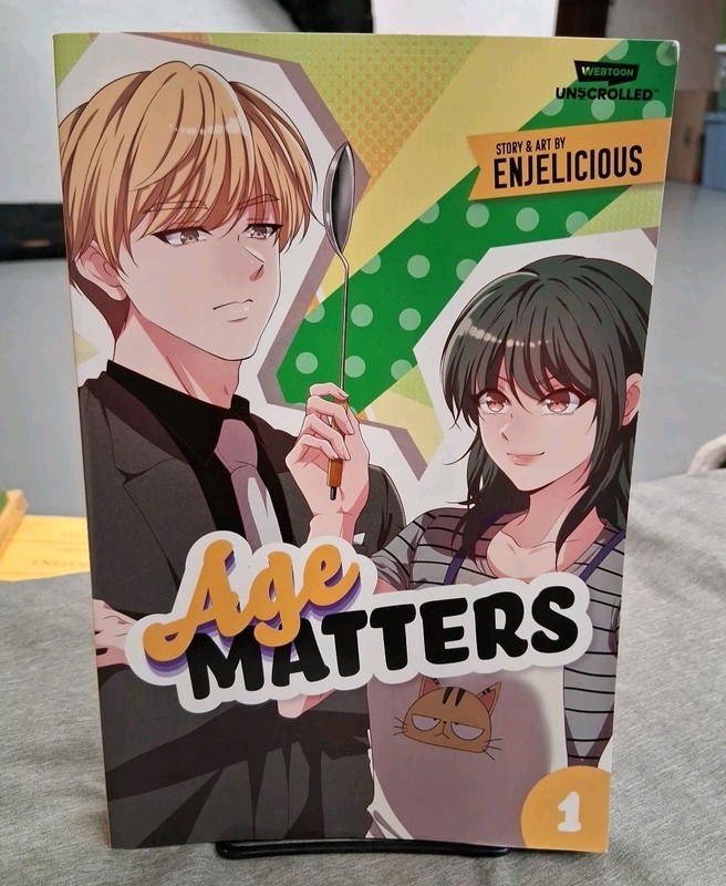 Age Matters Volume 1 Webtoon Unscrolled Graphic Novel Anime Manga Romance Book