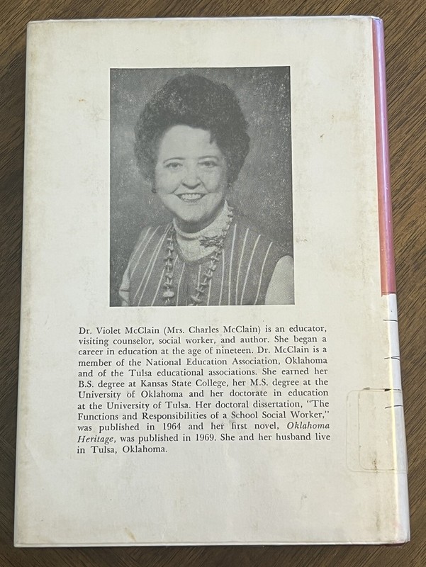 Treasure in Oklahoma's Green Country SIGNED by Violet McClain 1974 HC DJ gallery