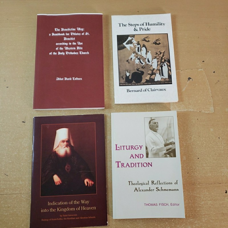 Orthodox Christian Book Lot Of 13 Books Saints, Liturgy, Prayer, Siritual gallery