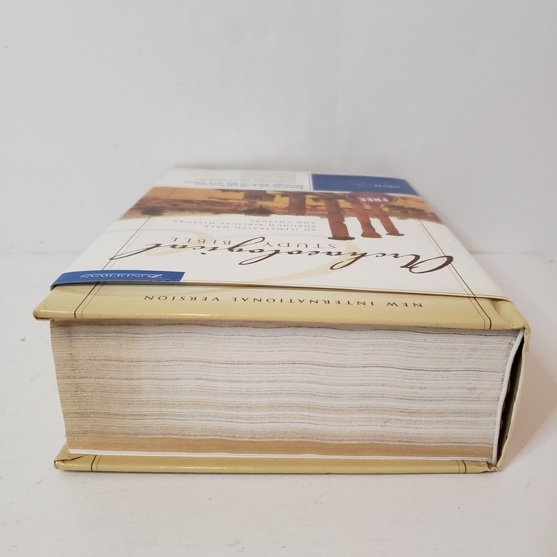 Zondervan Archaelogical Study Bible NIV Hardcover Book W/Software Disc 2005 gallery