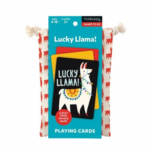 Llama Drama Playing Cards to Go by Mudpuppy (2019, Cards,Flash Cards)