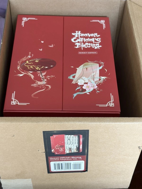 Heaven Official’s Blessing Boxset Edition Vols 1–6 Aloha Comics New w/ Box