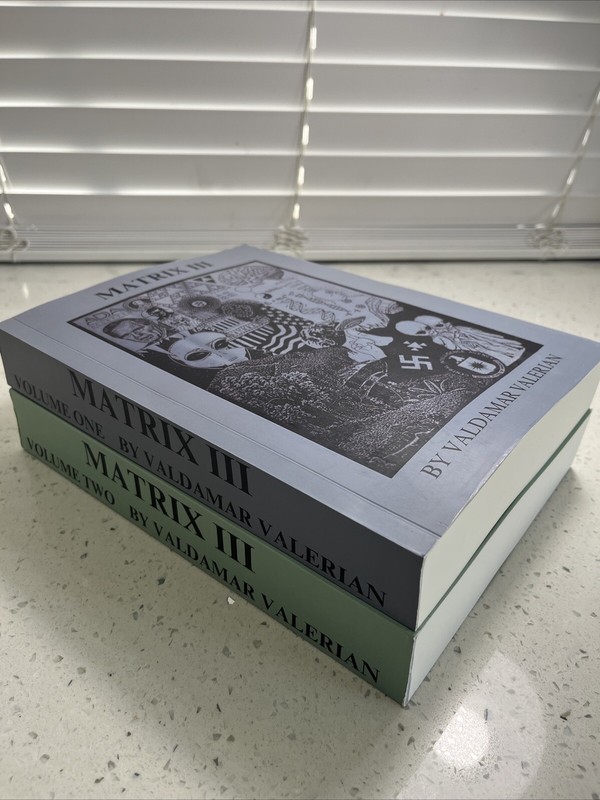 MATRIX III Volume I 1 & 2 II,UFO,Alien,Valdamar Valerian,Large 8.5*11”,REPRINT gallery