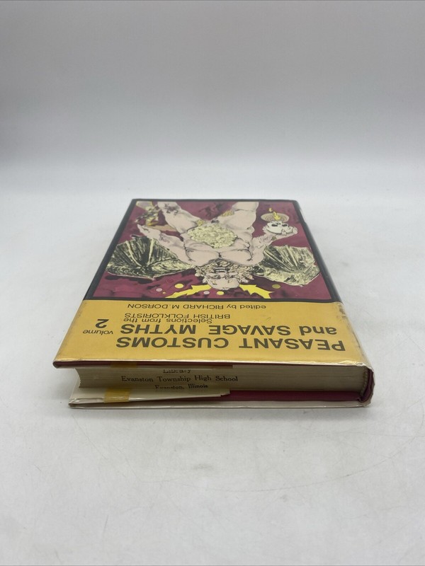 Peasant Customs and Savage Myths Vol 2 by Richard M Dorson HC DJ 1968 gallery