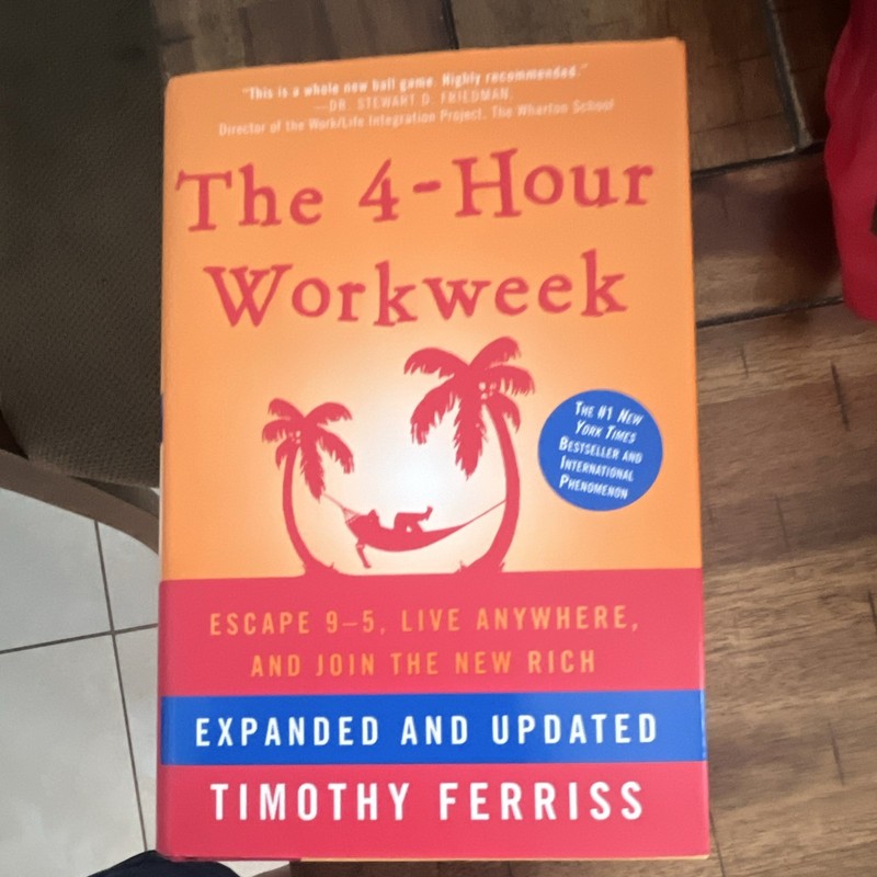The 4-Hour Workweek Expanded & Updated Paperback – Timothy Ferriss Time Mgmt