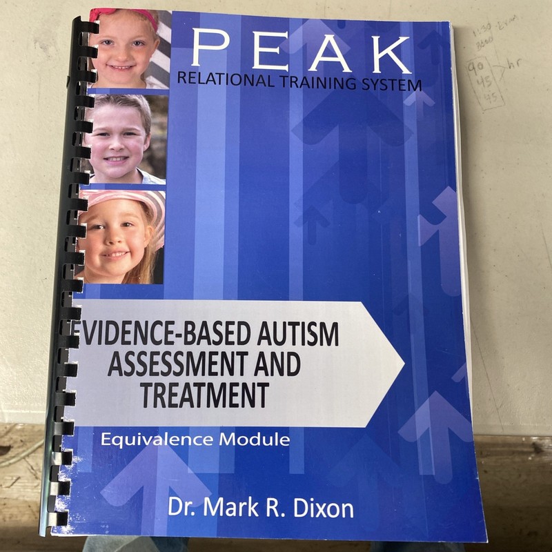 PEAK RELATIONAL TRAINING SYSTEM: EQUIVALENCE MODULE By Mark R. Dixon