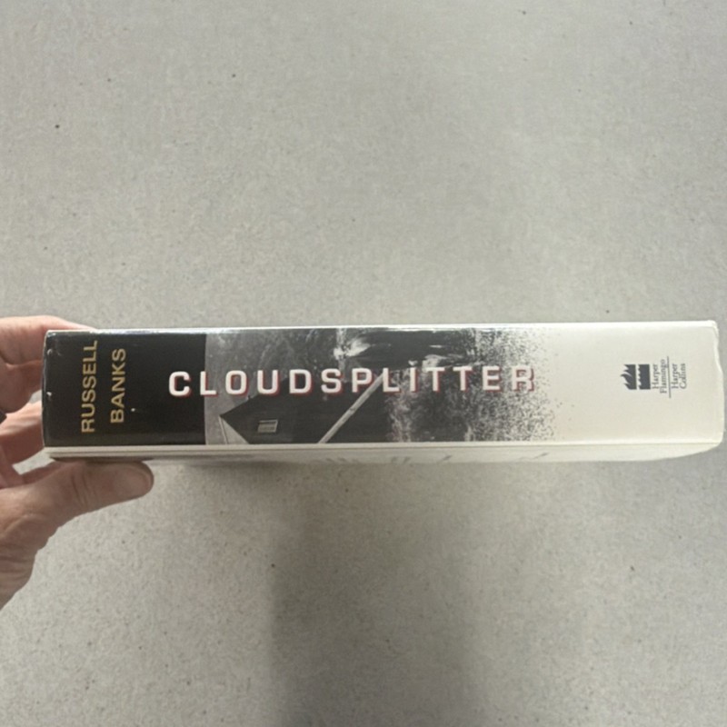 Russell Banks Cloudsplitter Hardcover Signed 1st Ed 1998 gallery