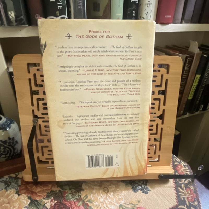 The Gods of Gotham by Lyndsay Faye, Hardcover, G.P. Putnam's Sons, 2012 gallery