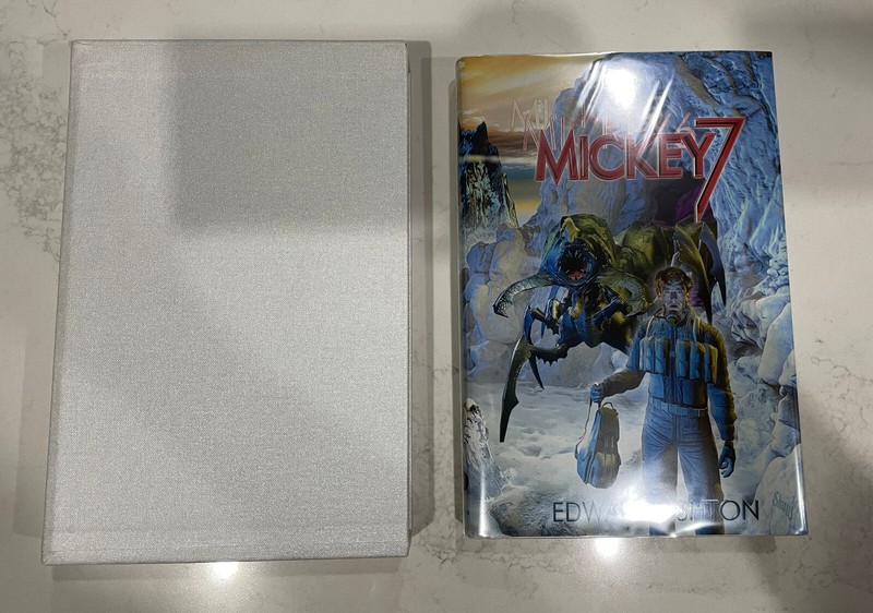 Phantasia Press MICKEY7 Mickey 7 Mickey 17 2x Signed Edward Ashton Numbered gallery