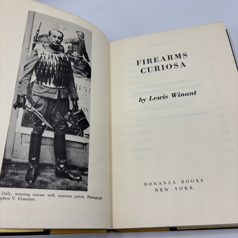 Firearms Curiosa By Lewis Winant 1955 1st Edition Hardcover Bonanza Books Vtg gallery