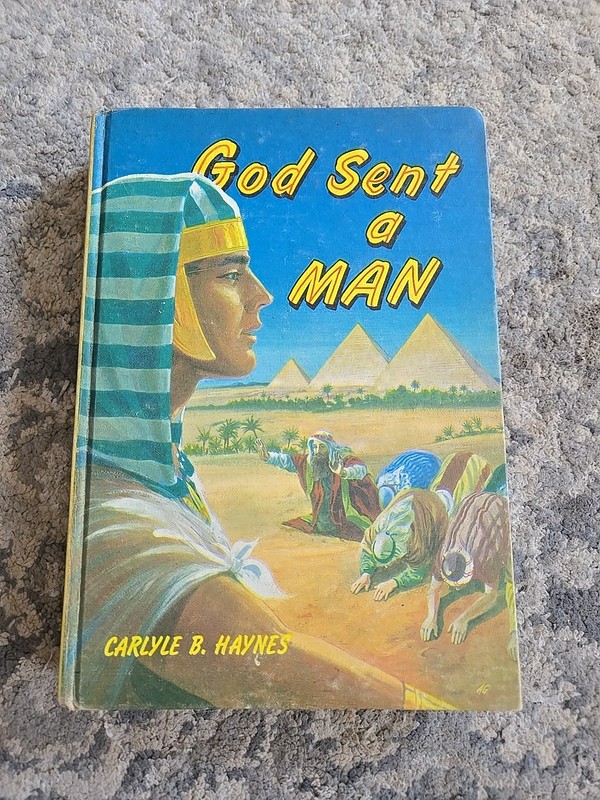 GOD SENT A MAN BY CARLYLE B. HAYNES-HC-1962 1ST ED Good Condition