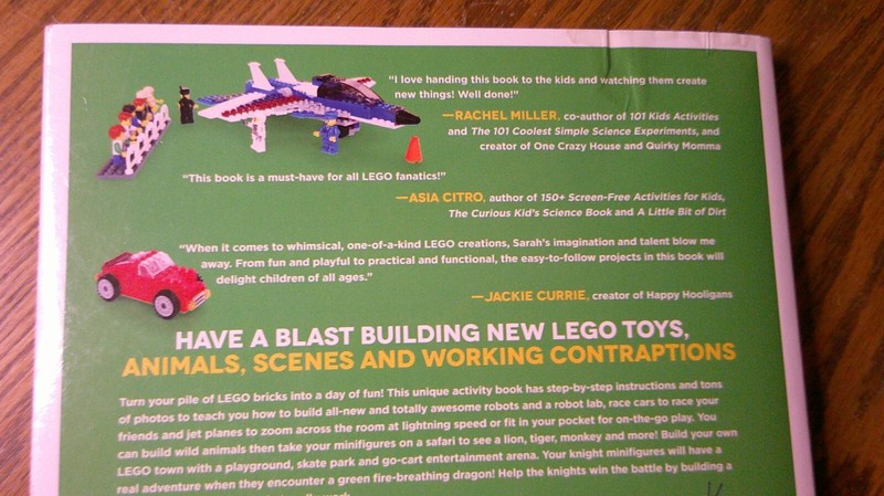 Instruction book Lego Creations make w/ bricks you have by Sarah Dees Z99 gallery