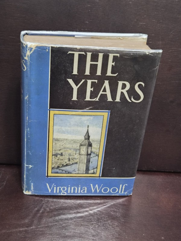 Virginia Woolf THE YEARS 1937 First Edition Trade 6th Printing HCDJ VG ​