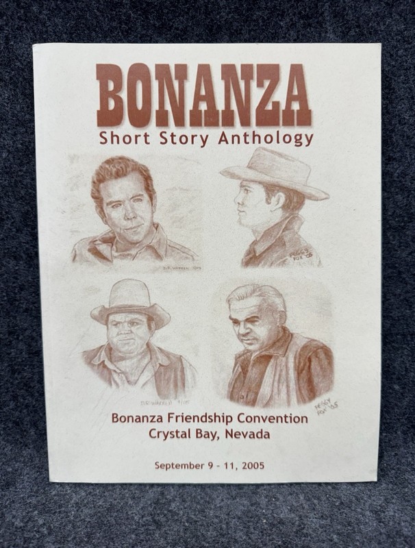 BONANZA Short Story Anthology ~ Rare 2005 Softcover Lake Tahoe Convention Book