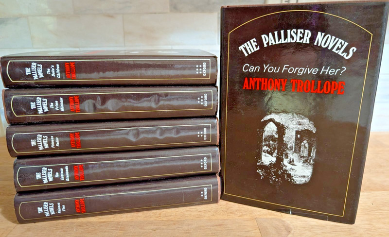 The Palliser Novels 6 Volumes Hardcover by Anthony Trollope Oxford University