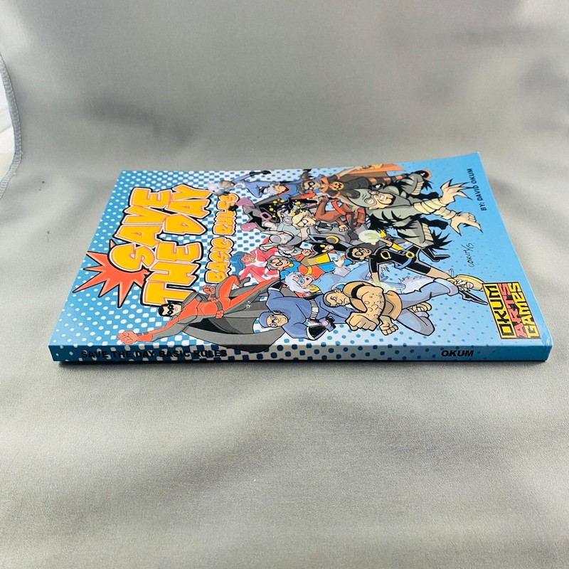 Save The Day Basic Rules RPG Book David Okum Arts Games EX/NM gallery