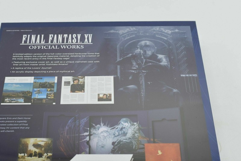 Final Fantasy XV Official Works Limited Edition Set HARDCOVER 2021 SEALED gallery