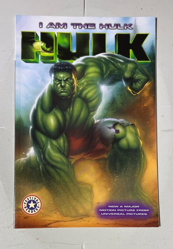Hulk: I Am the Hulk by Figueroa, Acton Movie Tie-in Ages 4-7