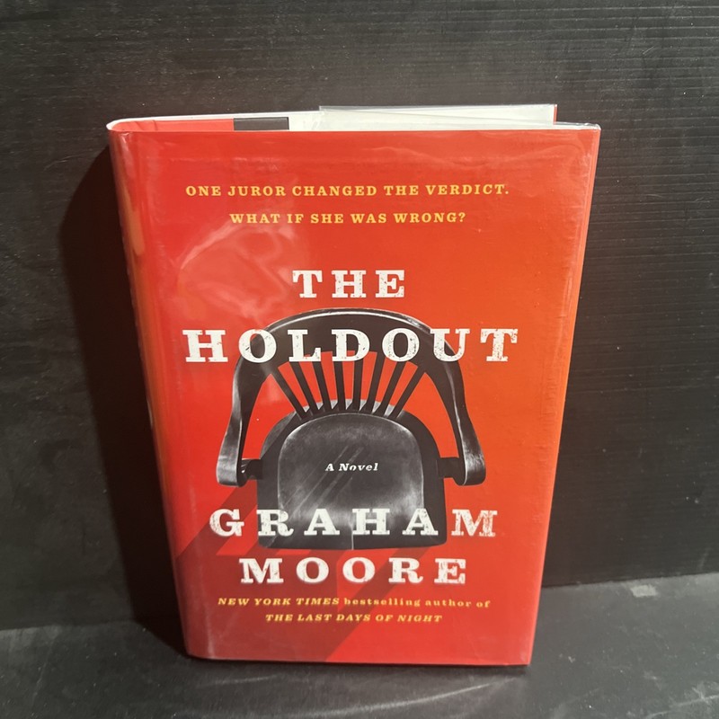 SIGNED 1st/1st Holdout : A Novel by Graham Moore HC Mylar DJ 2020 Legal Thriller