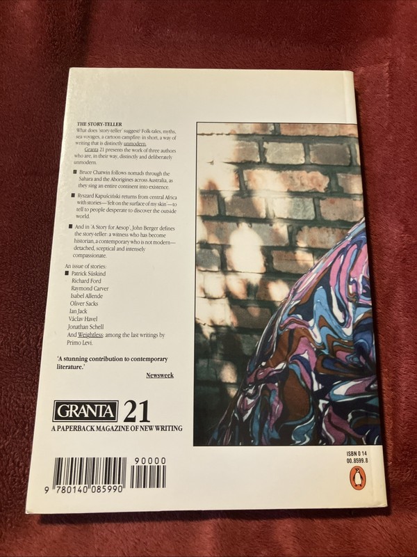 Granta 21 by Bill Buford (2008, Trade Paperback) gallery