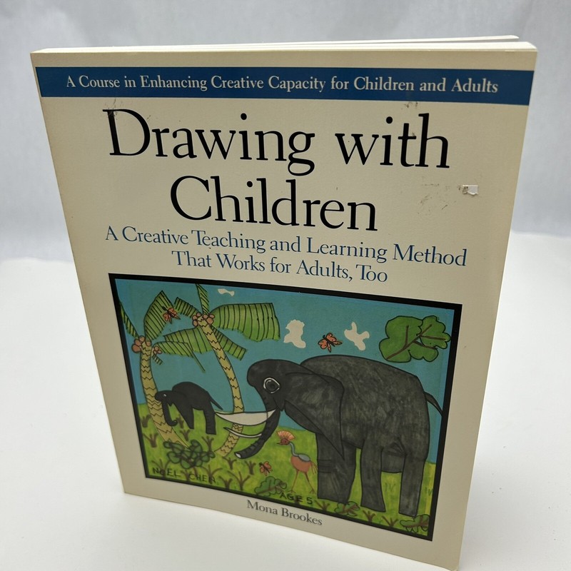 Drawing With Children by Mona Brookes 1986 Paperback