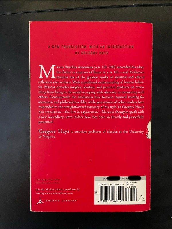 Meditations by Marcus Aurelius (2003, Trade Paperback) gallery