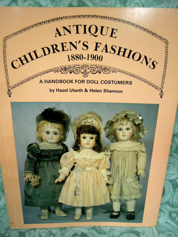 dd-436 Fashion book: ‘ANTIQUE CHILDREN’S FASHIONS’ BY Ulseth & Shannon, pb ’82