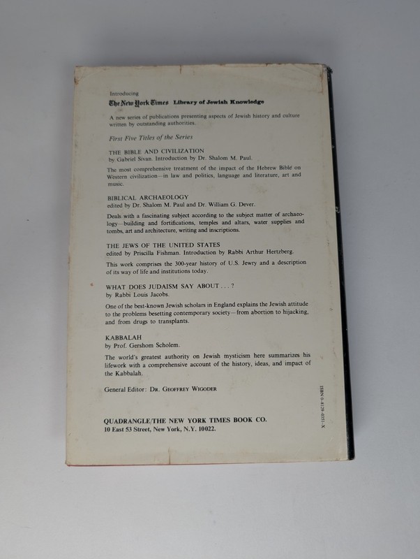 Biblical Archaeology New York Times Library of Jewish Knowledge Hardcover Book gallery