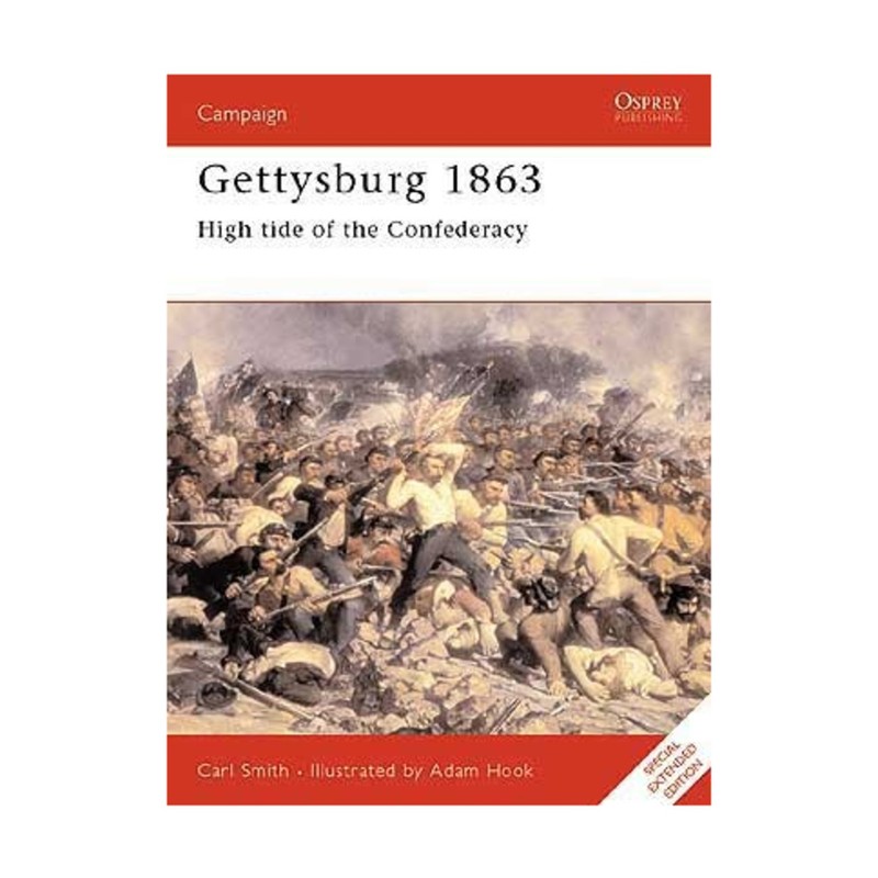 Osprey Campaign Ser Gettysburg 1863 – High Tide of the Confederacy (Ext EX/NM