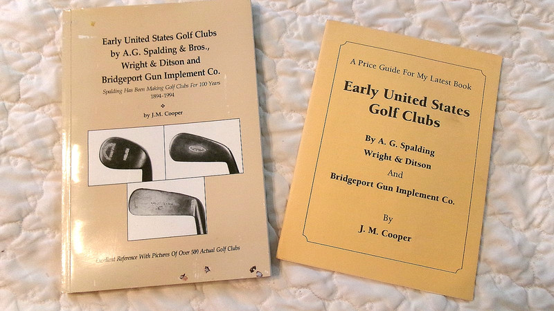 Early United States Golf Clubs Spalding etc 1894-1994 w/price guide J.M. Cooper