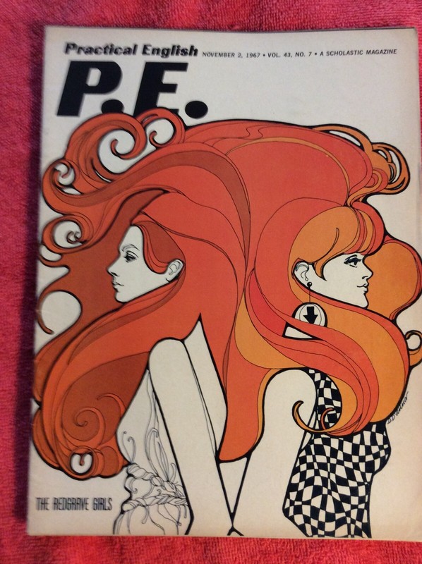 PRACTICAL ENGLISH NOVEMBER 2 1967 THE REDGRAVE GIRLS LYNN VANESSA BELL FOR ADANO