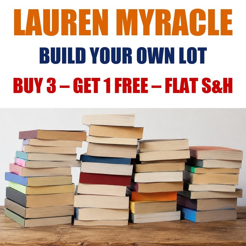 Lauren Myracle Paperback Books – Build Your Own Book Lot – Flat Shipping