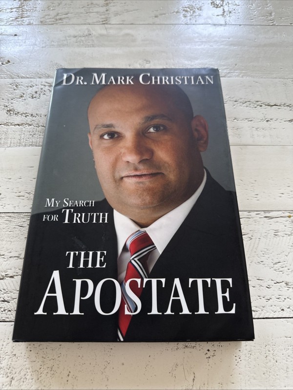 The Apostate Dr. Mark Christian 2022 Hardcover Signed Copy Fidelis Publishing