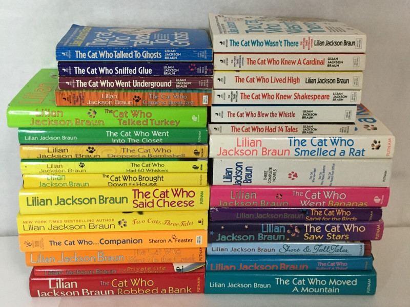 Complete The Cat Who Mystery Series Books 1-29 by Lilian Jackson Braun + 4 Bonus