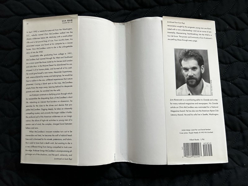 Into the Wild by Jon Krakauer (1996) First Edition, Hardcover gallery