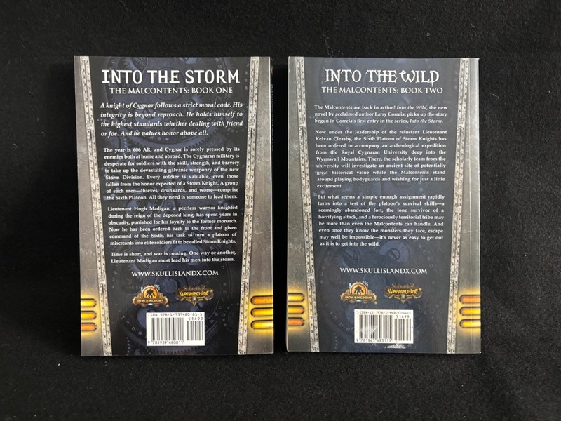 NEW RARE* INTO THE STORM & INTO THE WILD By LARRY CORREIA Trade Paperback gallery