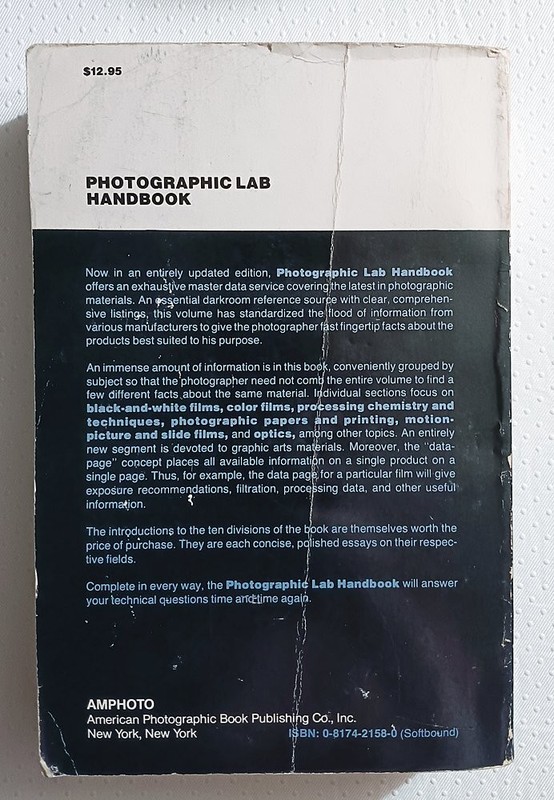 Photographic Lab Handbook, 5th Edition Paperback - By John S. Carroll gallery